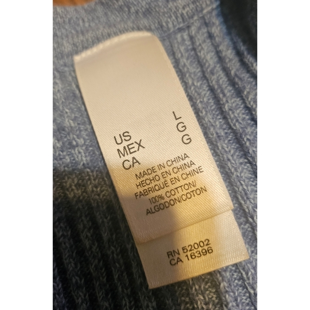 Liz & Co. Square Neck Ribbed Sweater - Picture 8 of 8